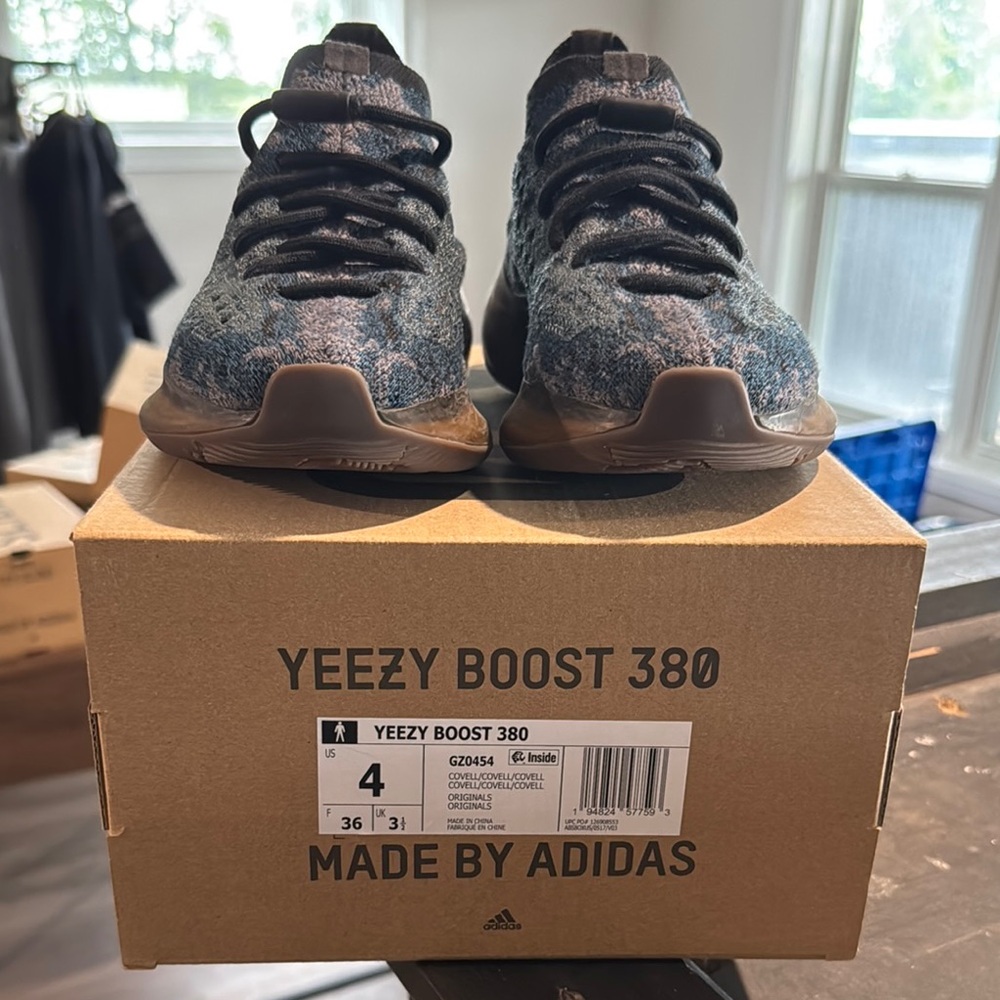 Adidas Yeezy Boost 380 in Black and Brown